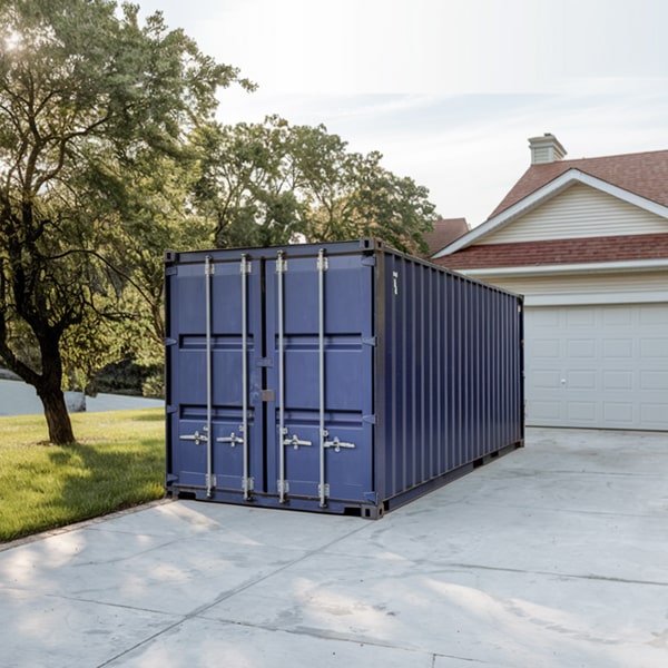 we offer customizable options for the interior of our residential storage containers